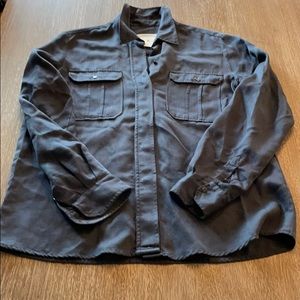Zara women button down shirt